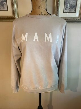 Royal Apparel MAMA Sweatshirt | 100% Cotton | Made in USA | Size M